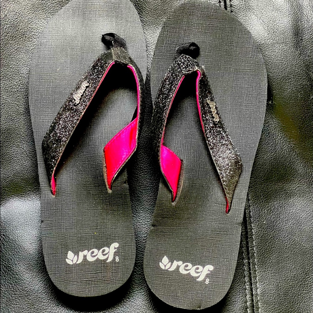 - Reef sandals, new never worn. Size 8